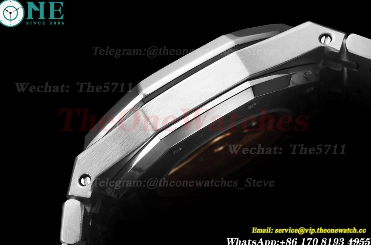 41mm SS MY8215 GDF Oak 1017 White Royal SS Dial 0524